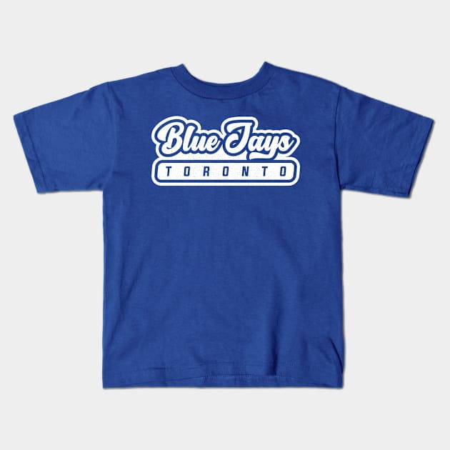 Toronto Blue Jays 01 Kids T-Shirt by Karambol